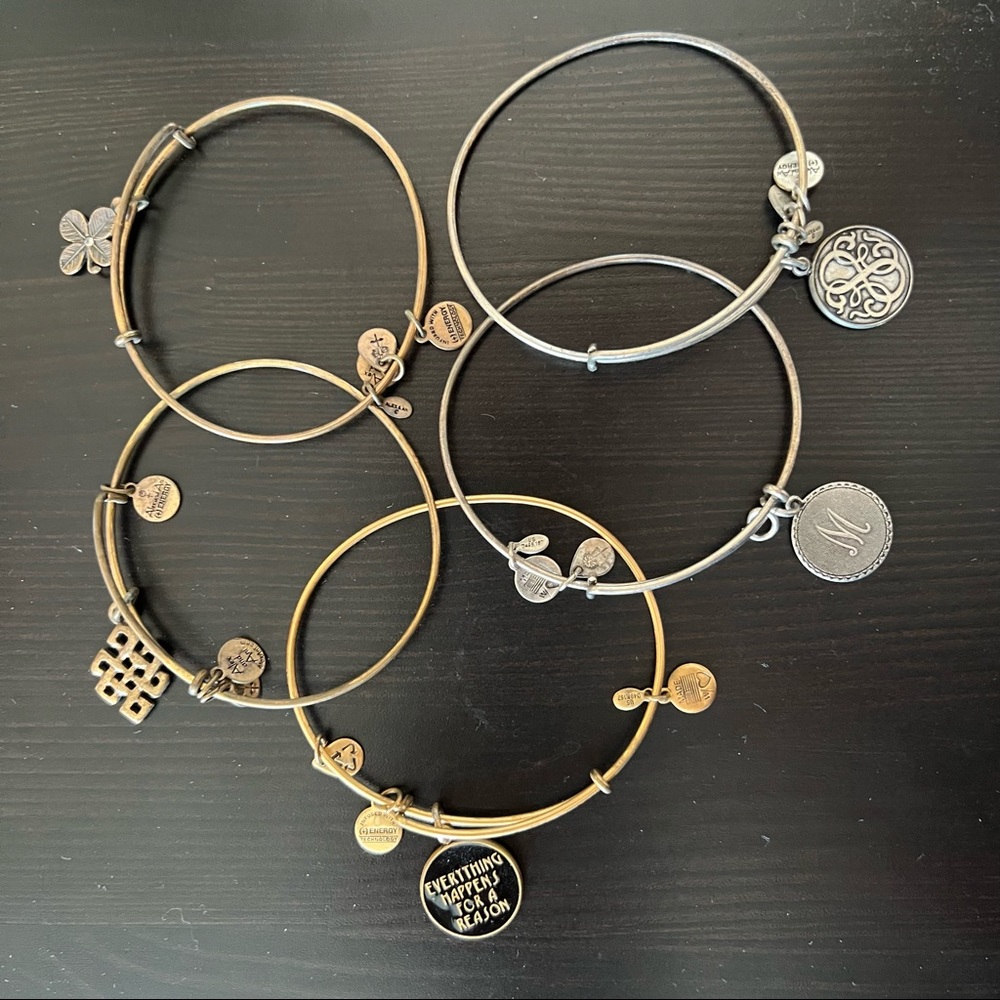Alex and Ani bracelets - lot of 5